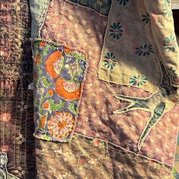 Magnolia Pearl Quilted Yrsa Kimono Jacket 1085/Reversible NWT - Picture 2 of 11